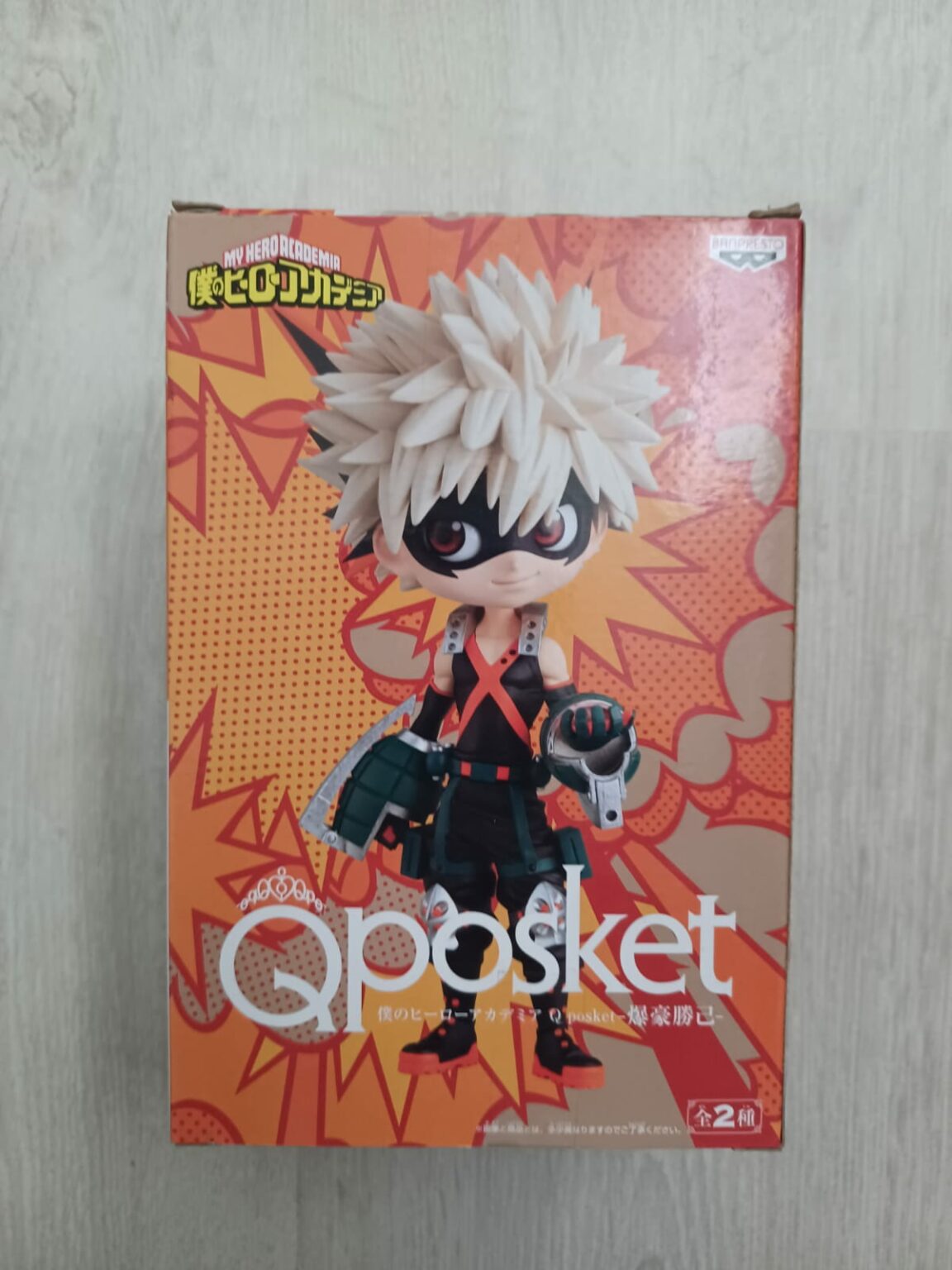 Figurine Qposket Katsuki Bakugo – My Hero Academia | Explosion de style version chibi