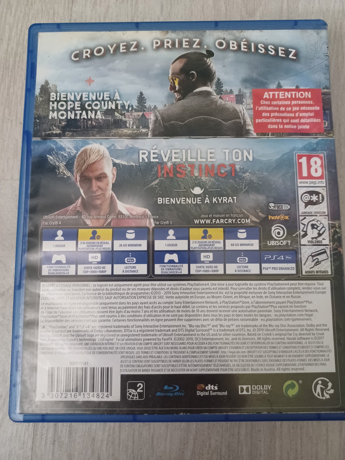 Double pack : Farcry 4 & 5