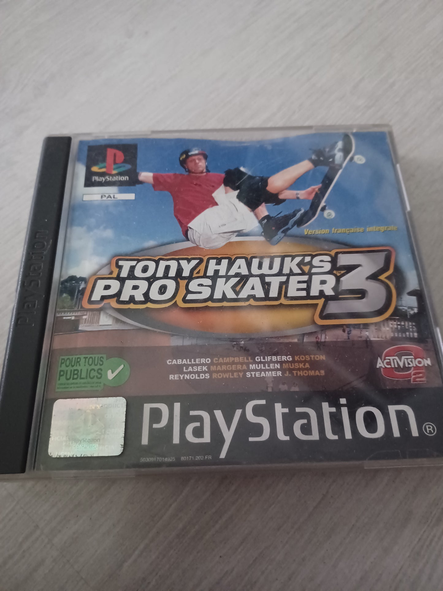Tony hawk's pro skater 3