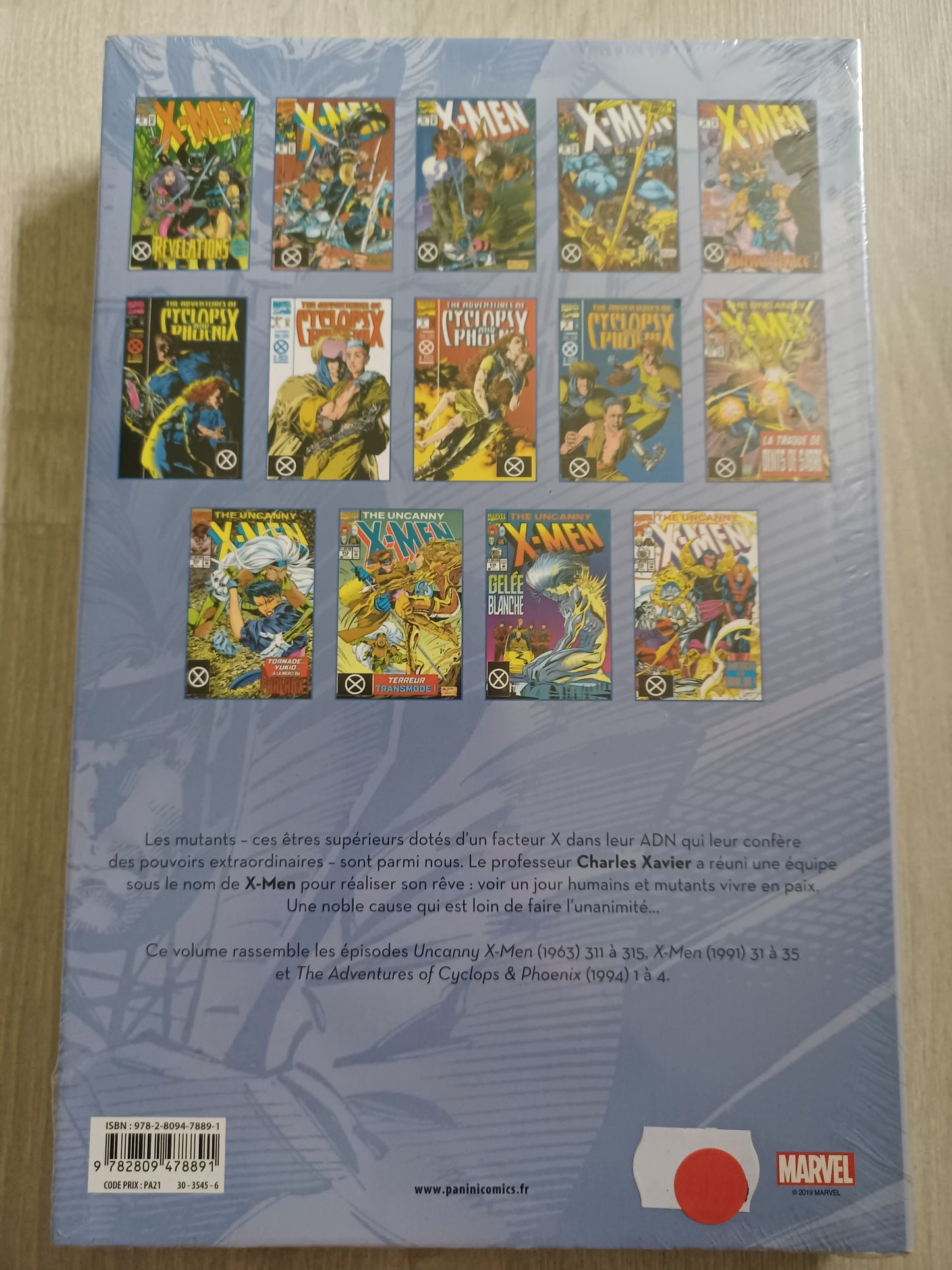 X-men l'intégrale- 1994 (II)