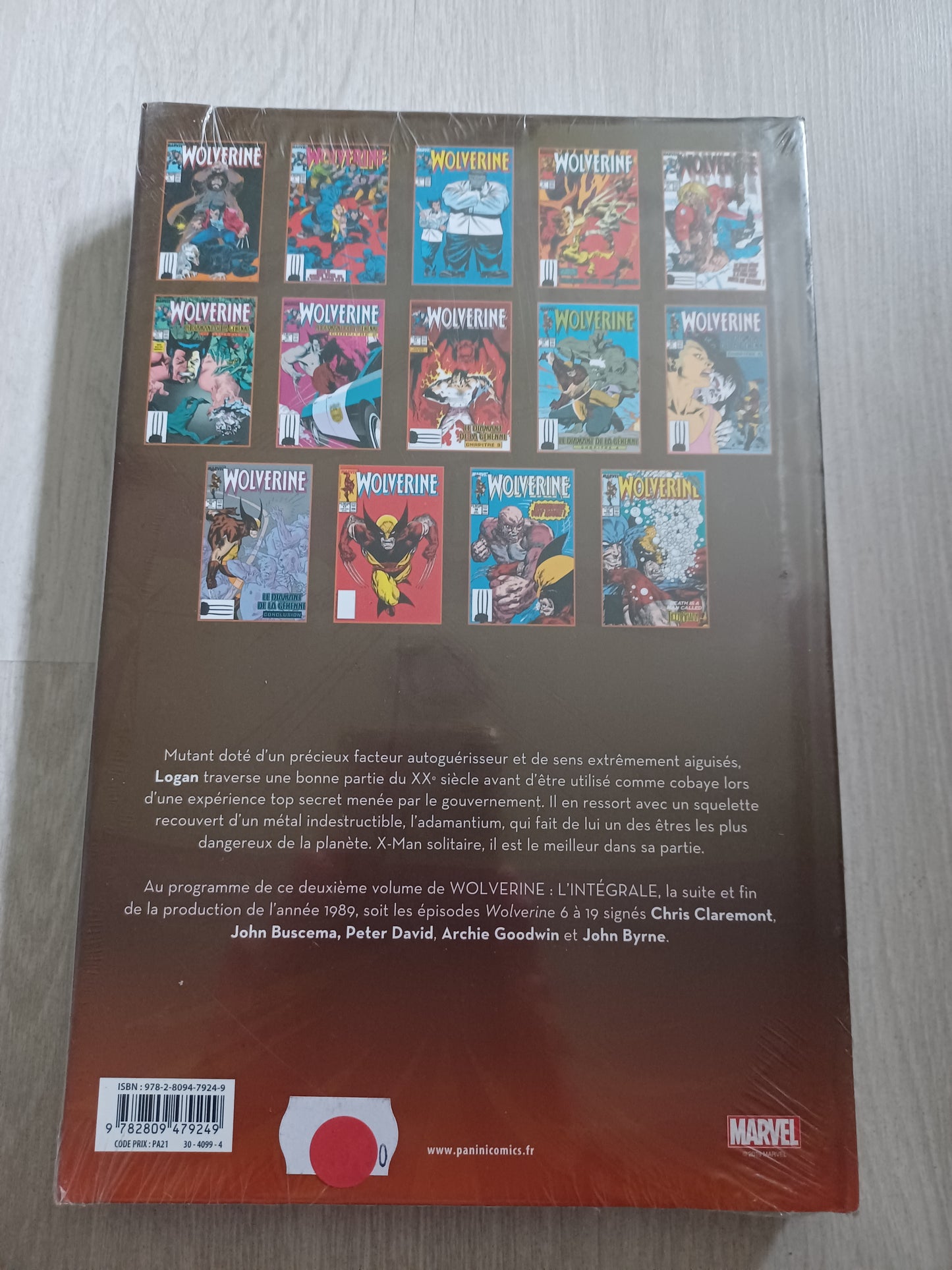 Wolverine l'intégrale- 1989