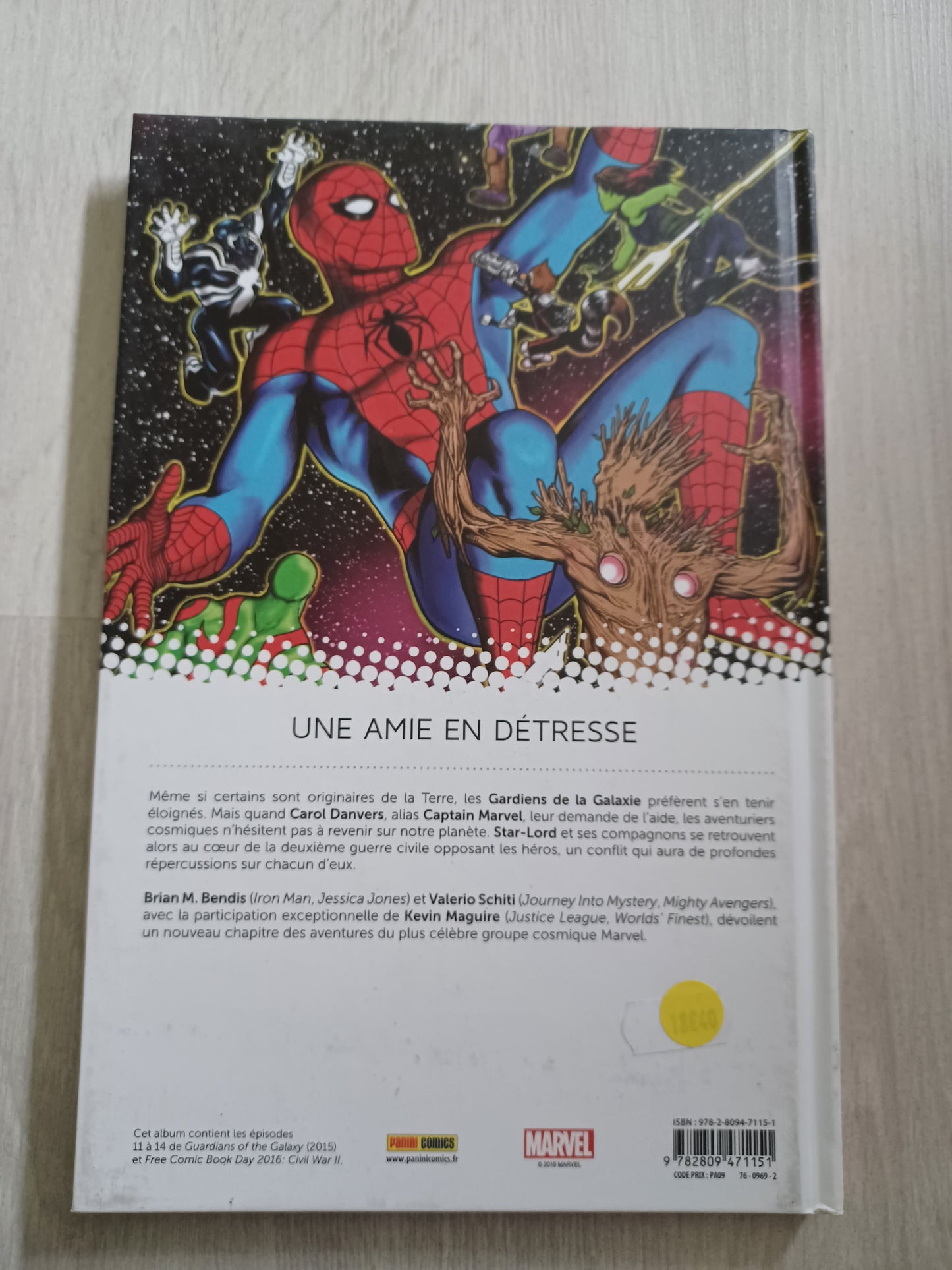 Les gardiens de la galaxie - civil war II