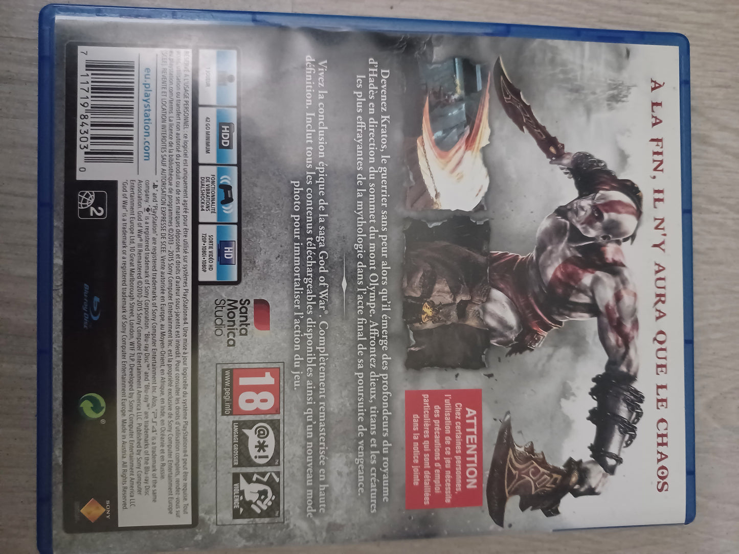 God of war III remastered