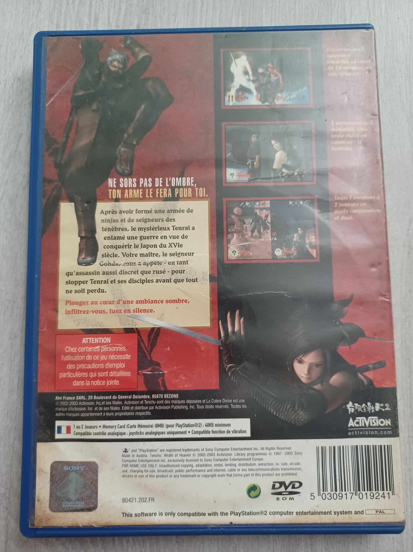 Tenchu : La colère divine