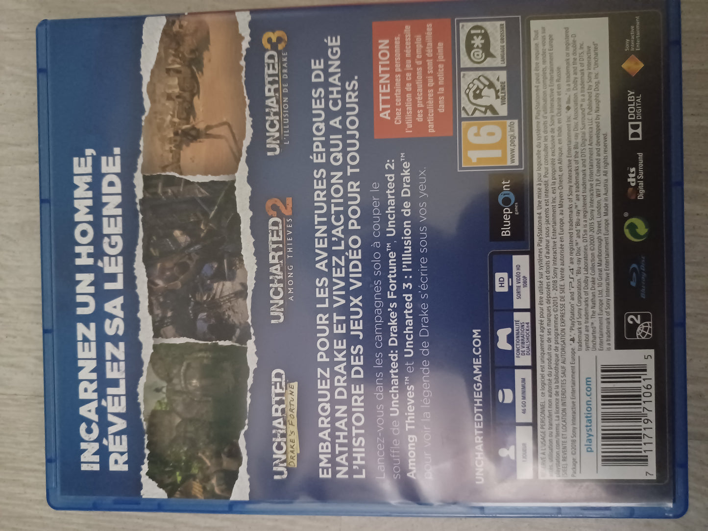 Uncharted : the nathan drake collection