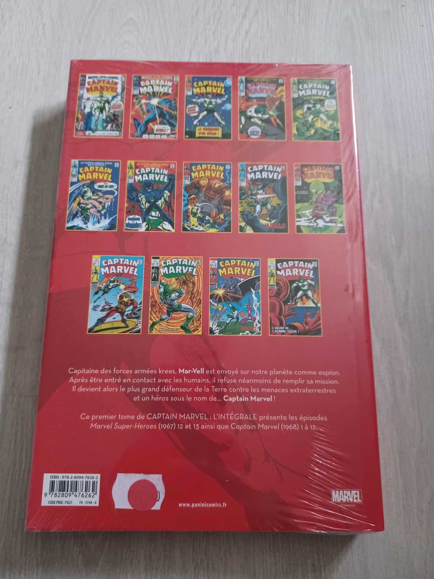 Captain marvel l'intégrale- 1967-1969