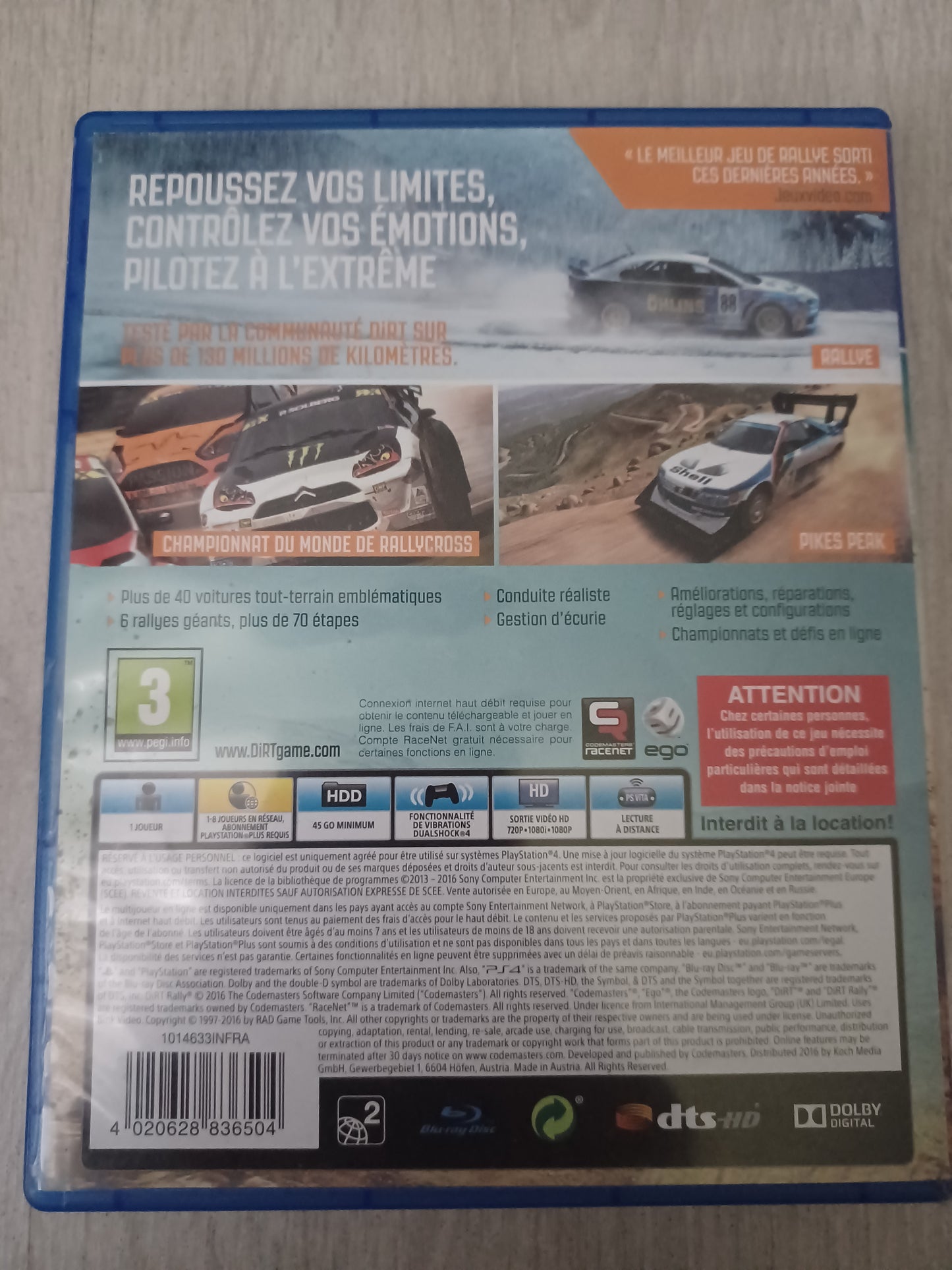 Dirt rally