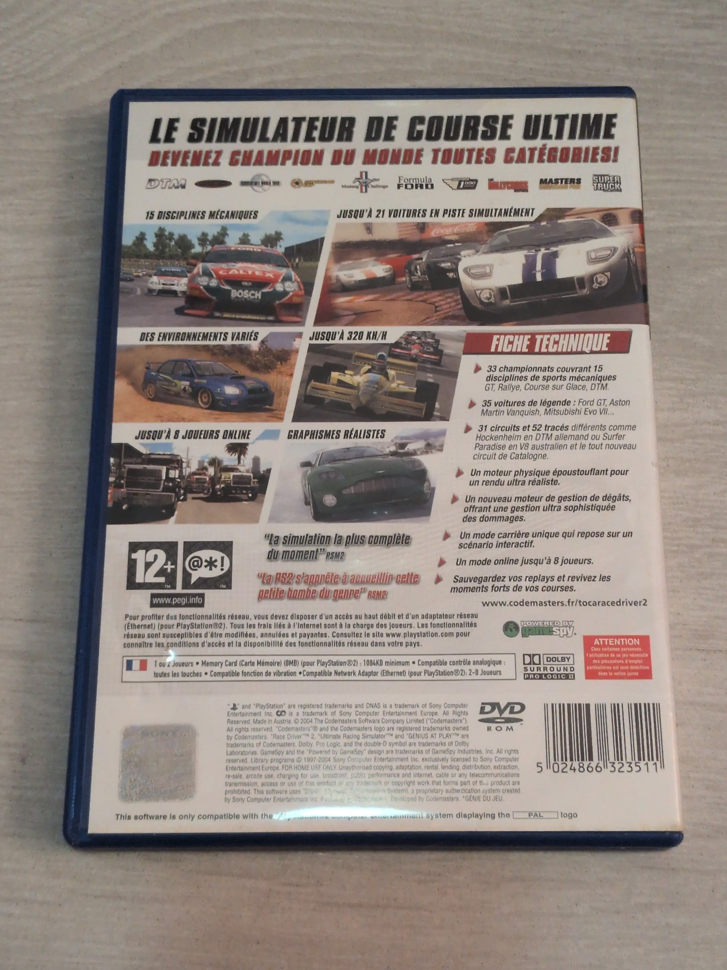 Toca race driver 2