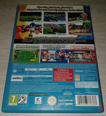 Mario & sonic aux jeux olympiques de Rio 2016