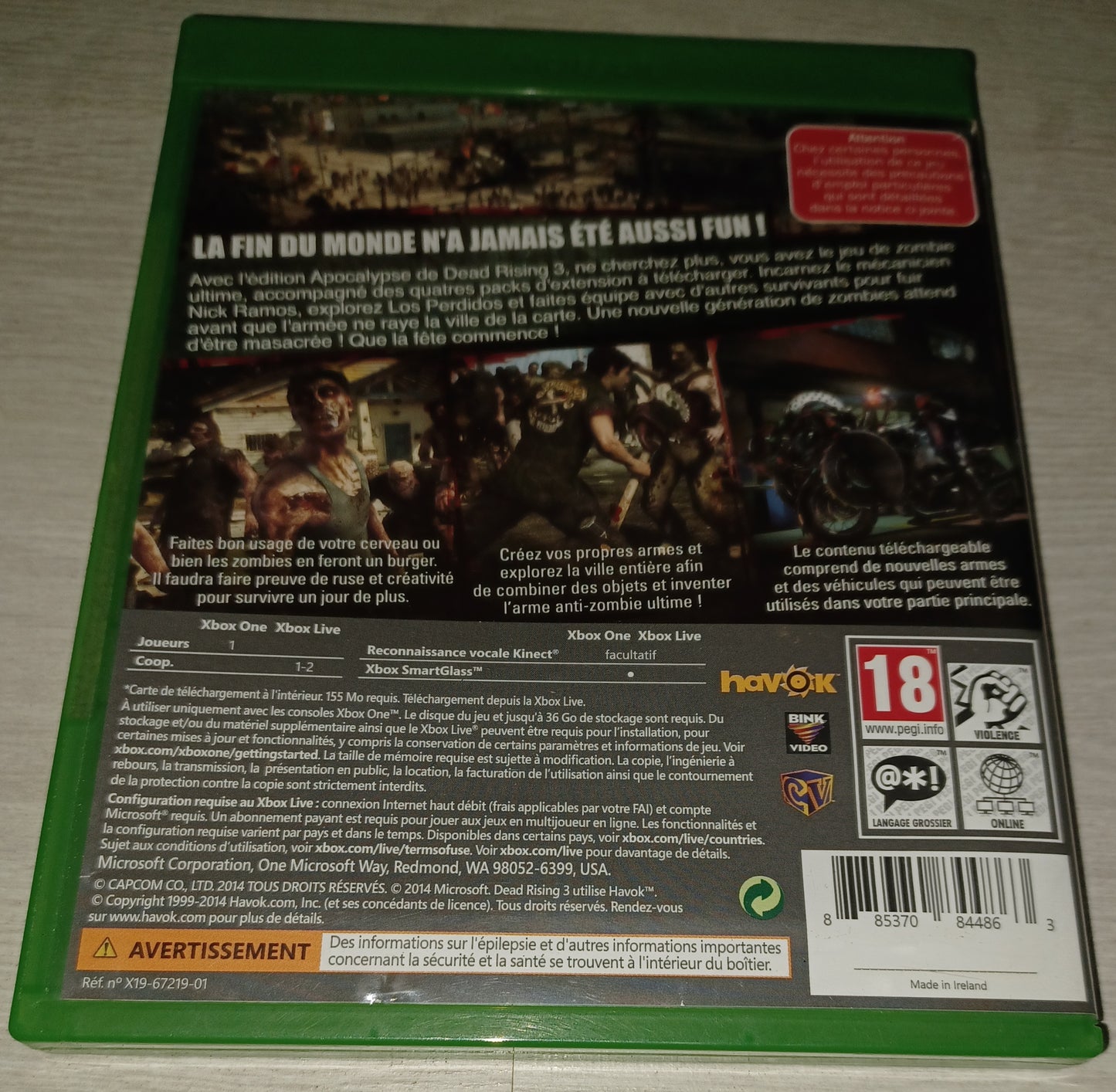 Deadrinsing 3 édition apocalypse