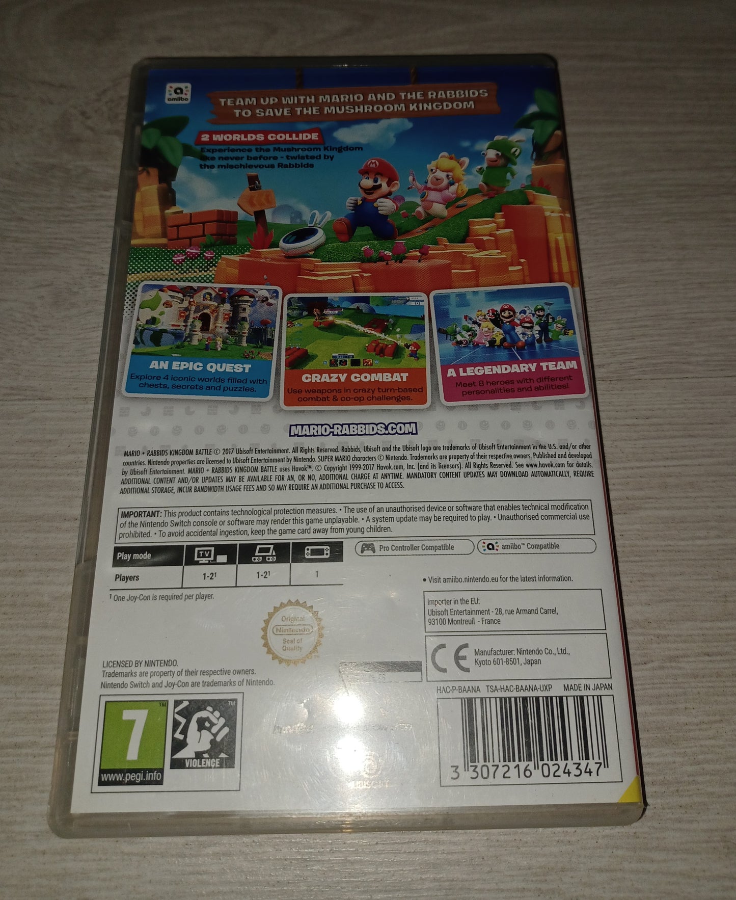Mario + Rabbids Kingdom battle