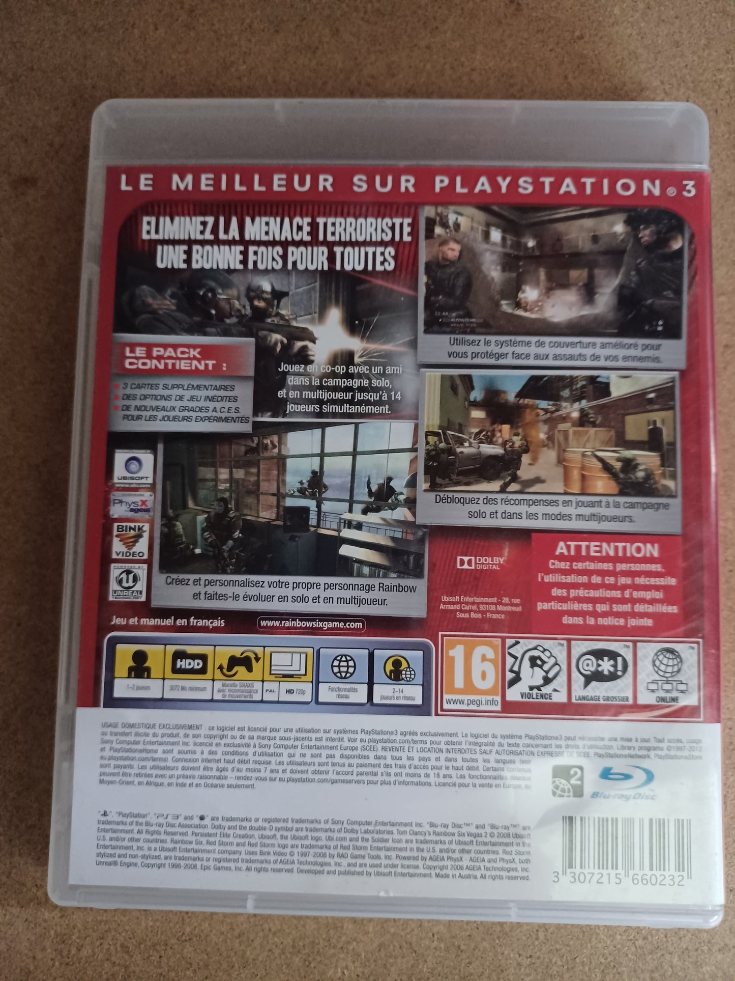 Tom clancy’s Rainbow six Vegas 2 (Essentials)