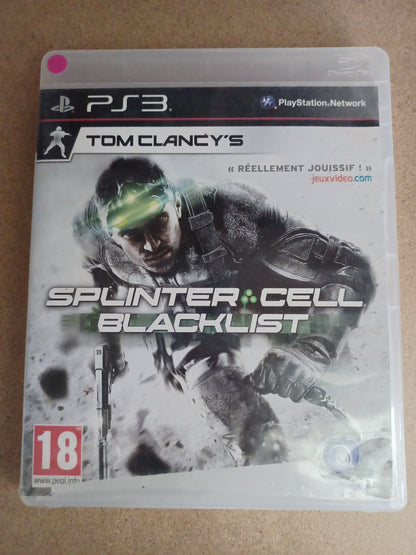 Tom clancy’s Splinter celle blacklist