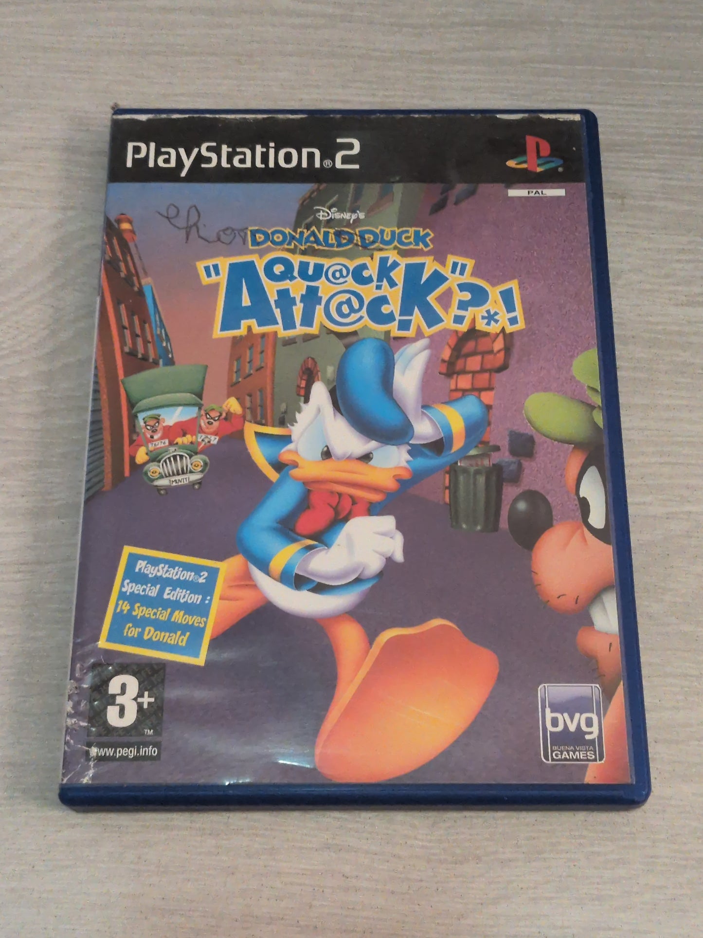 Donald duck quack attack