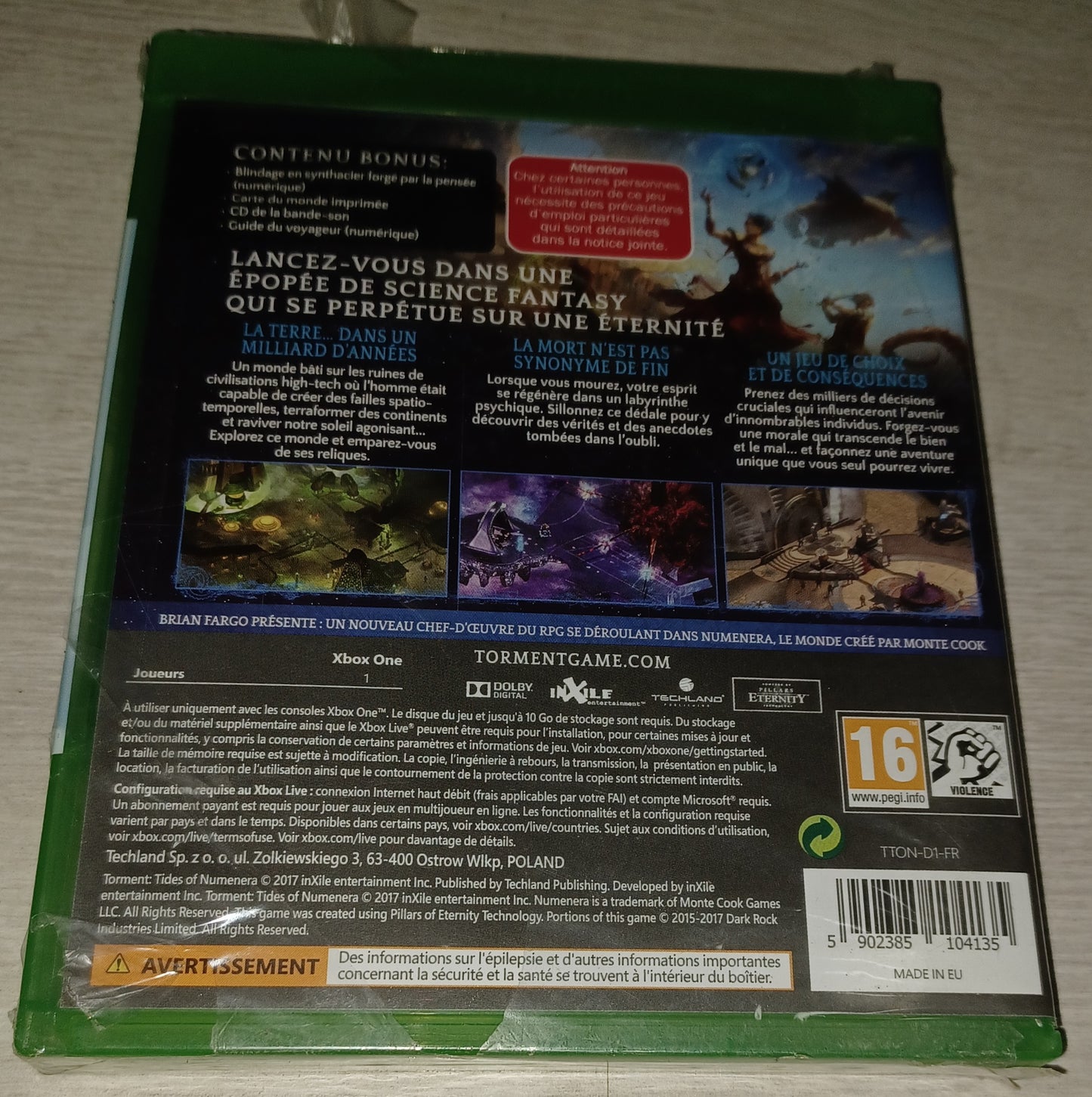 Torment tides of numenera