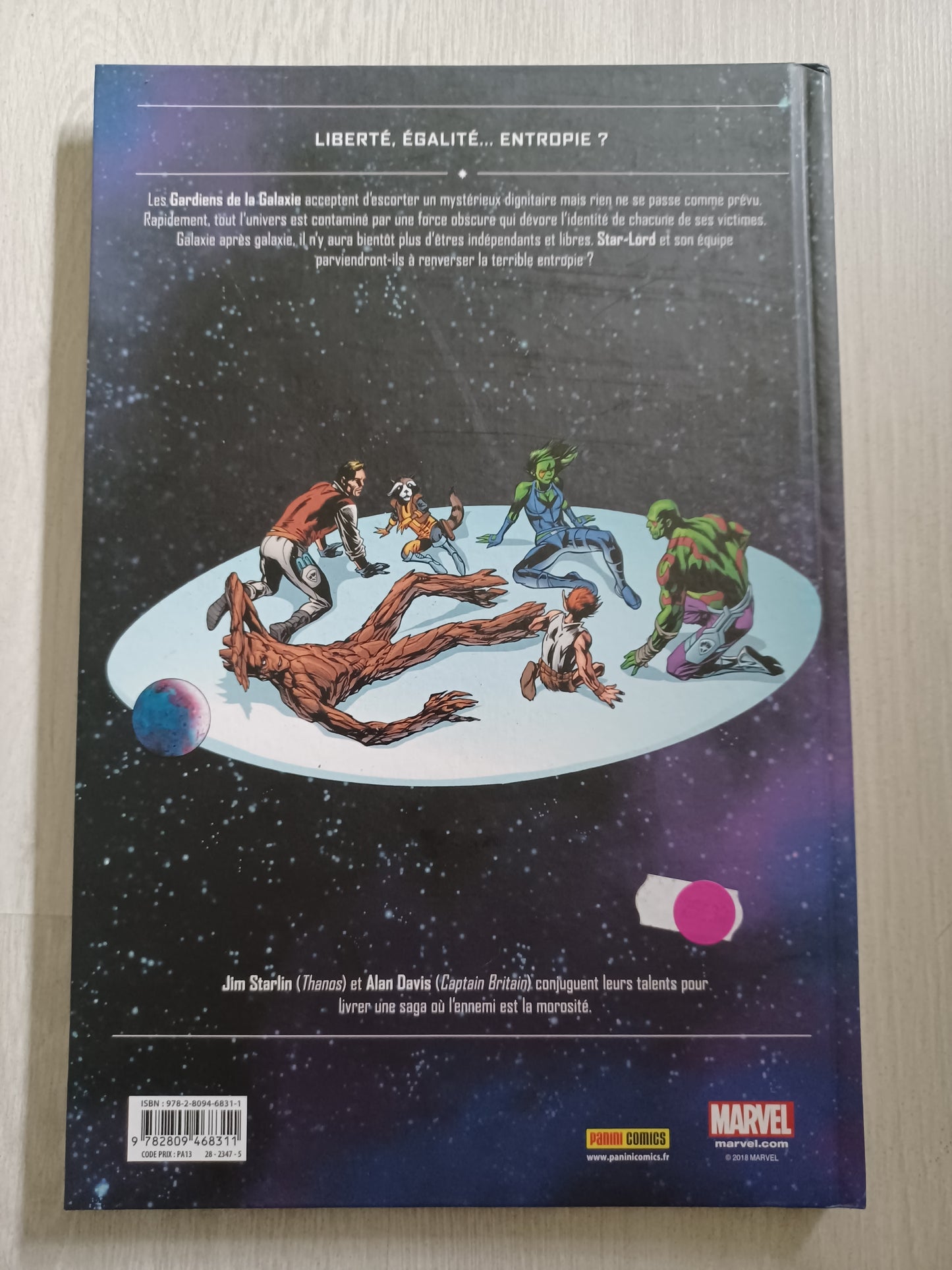 Les gardiens de la galaxie - Mère entropie