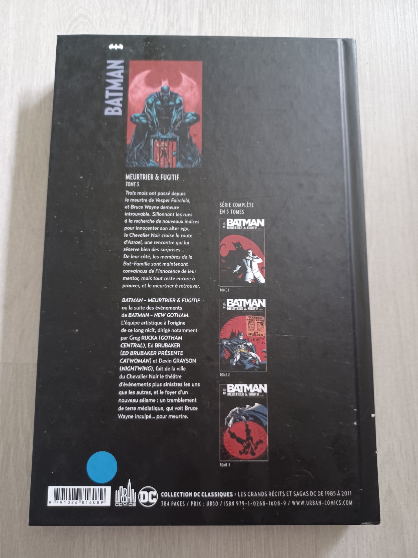 Batman - Meurtrier et fugitif