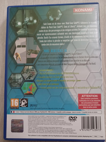 Metal Gear Solid 2 : Substance