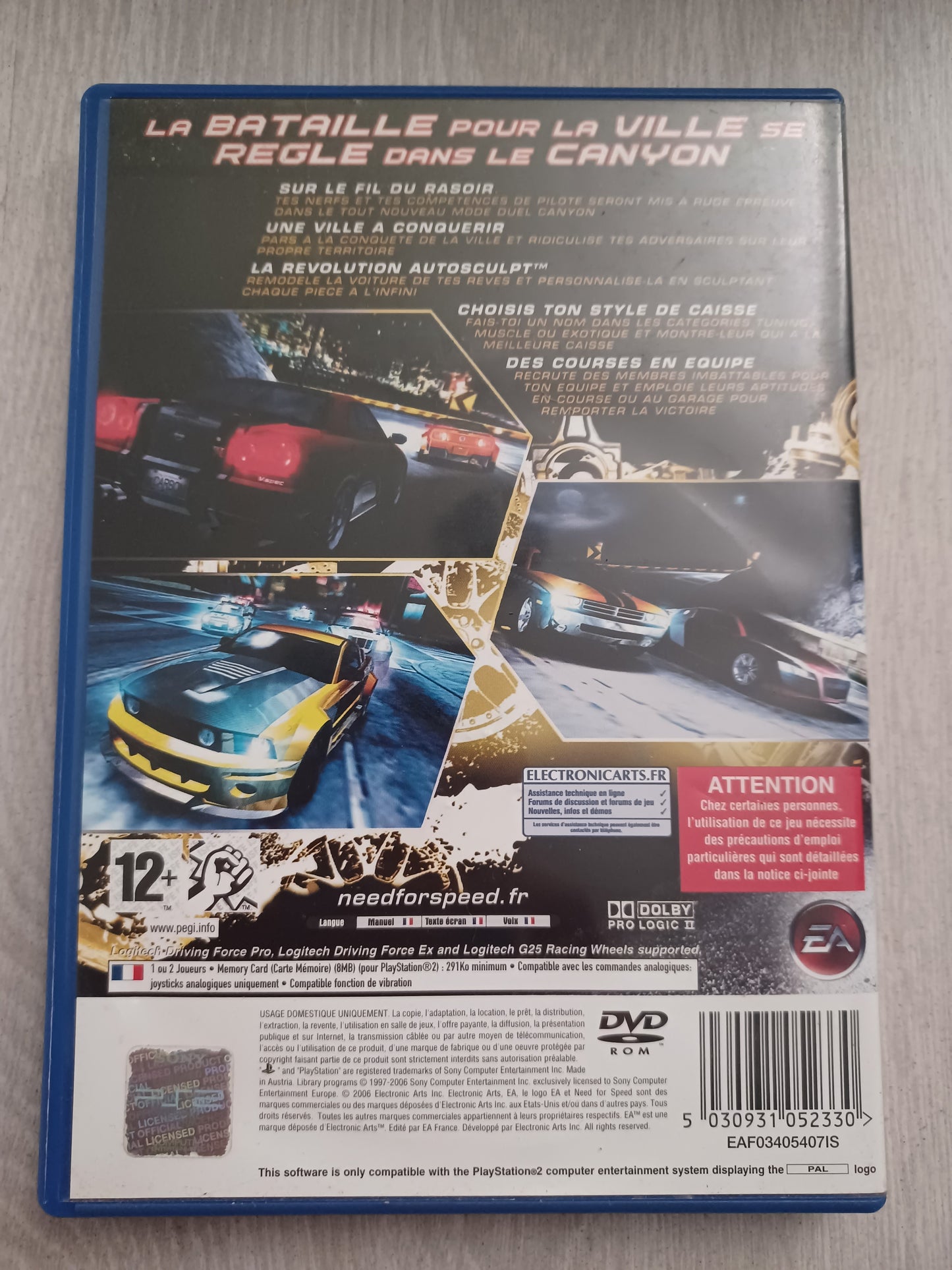 Need for speed carbon