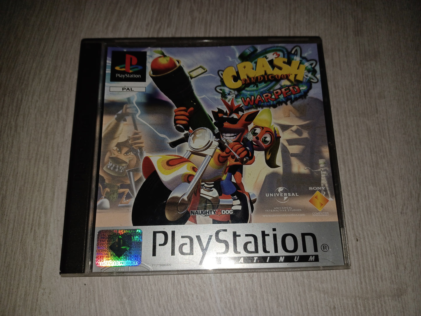Crash bandicoot 3 Warped (Platinum)