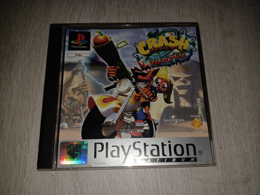 Crash bandicoot 3 Warped (Platinum)