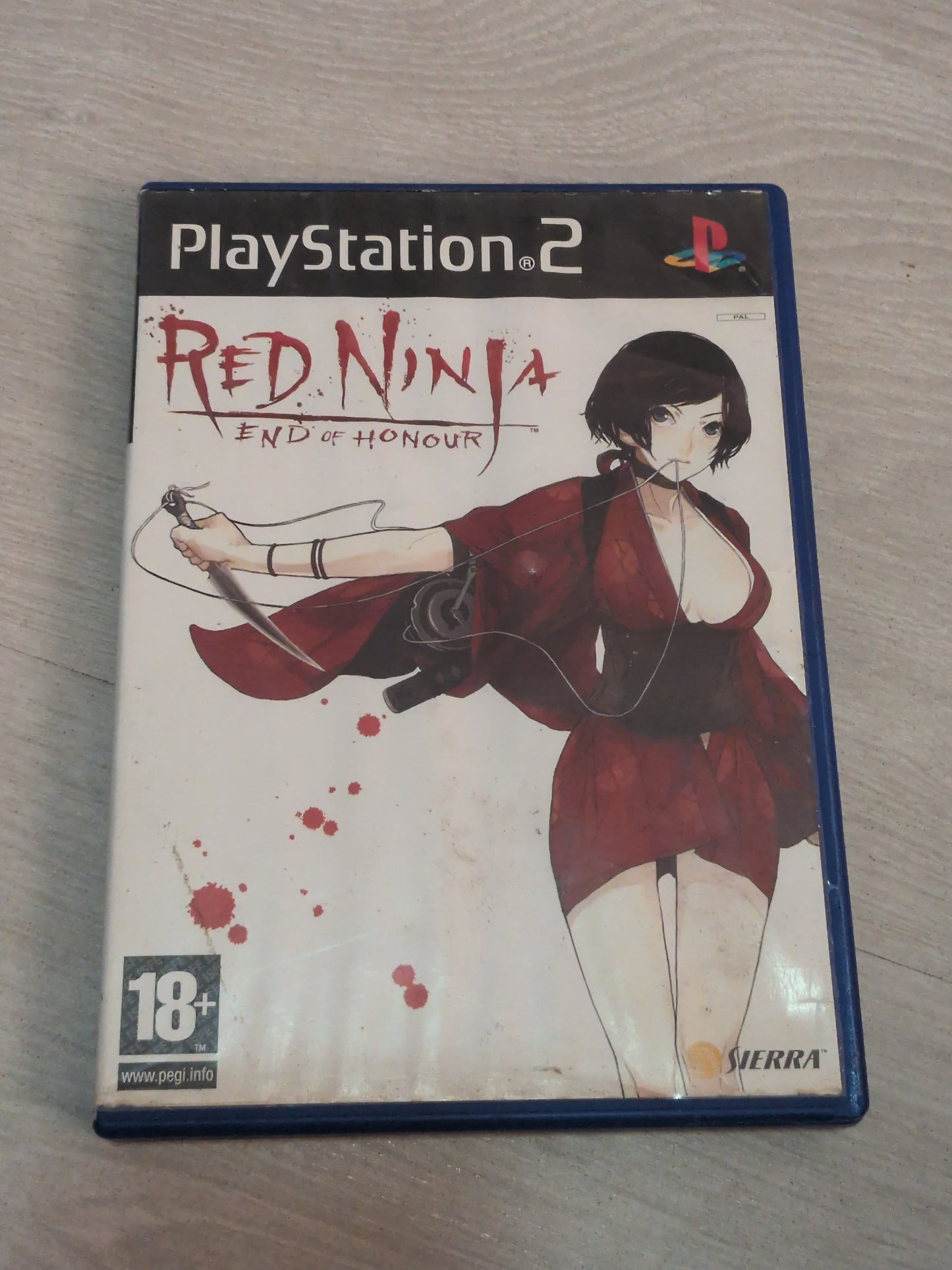 Red ninja end of honour