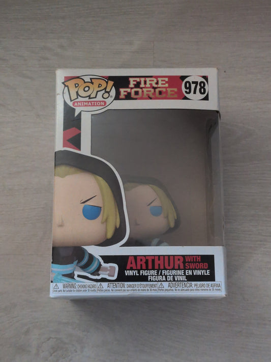 Arthur with sword - Fire force