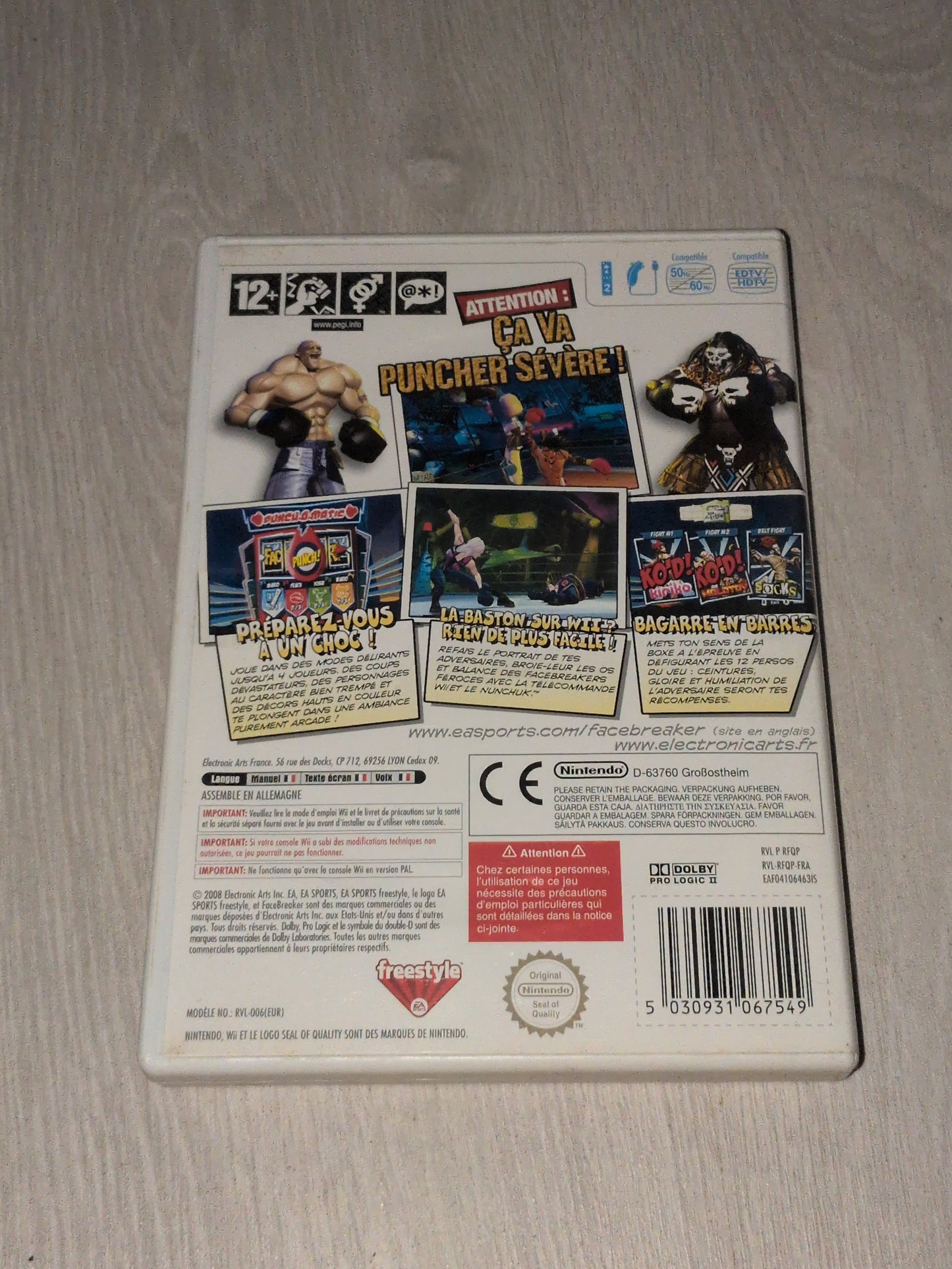 Face breaker K.O. Party