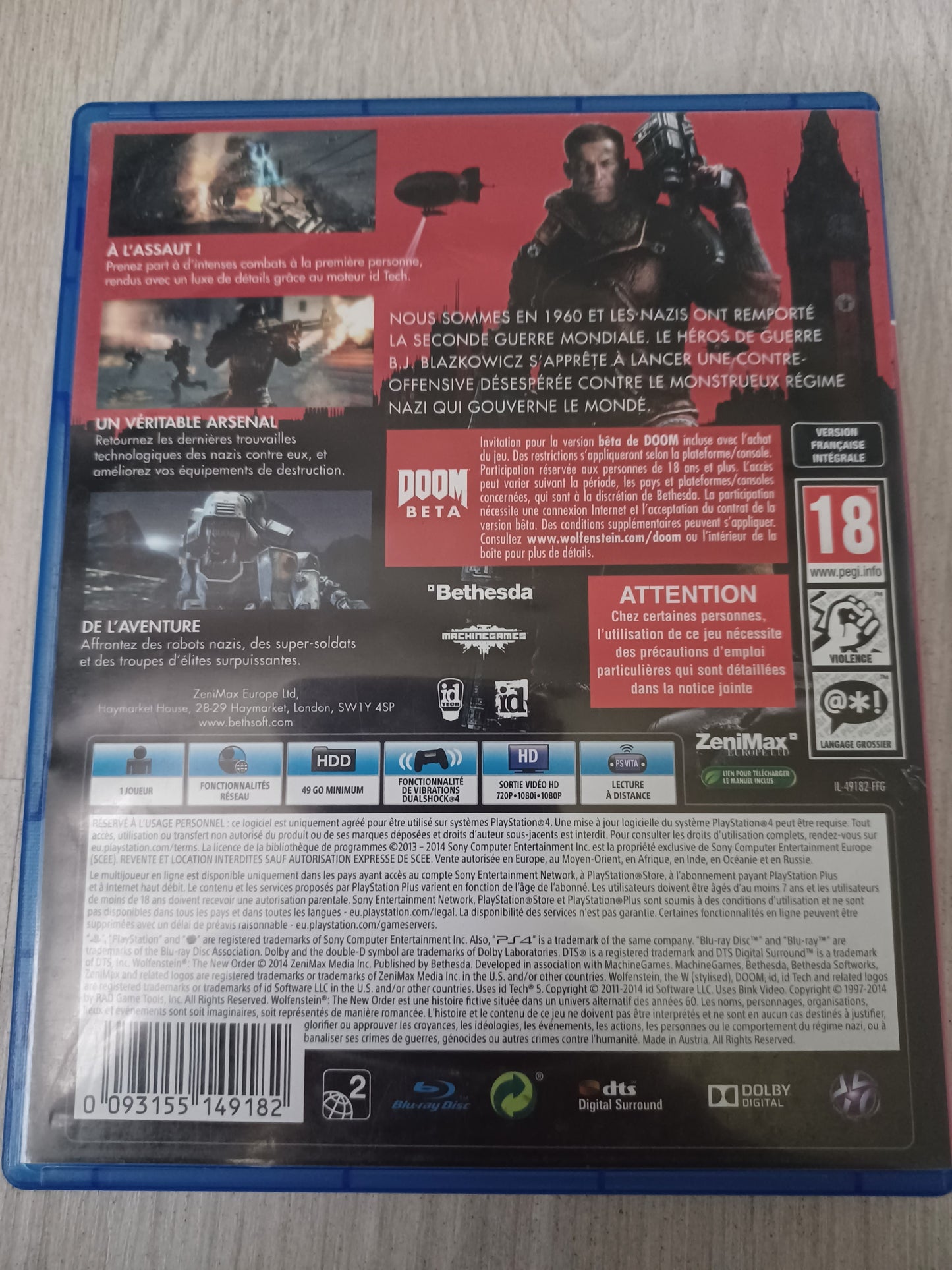 Wolfenstein the new order