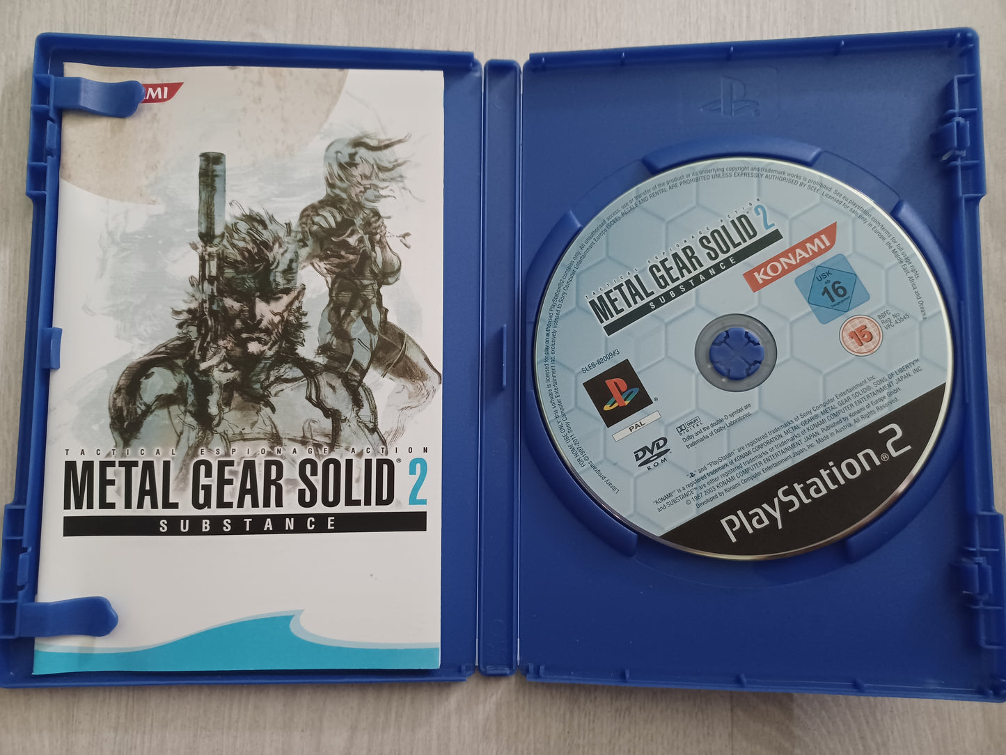 Metal Gear Solid 2 : Substance