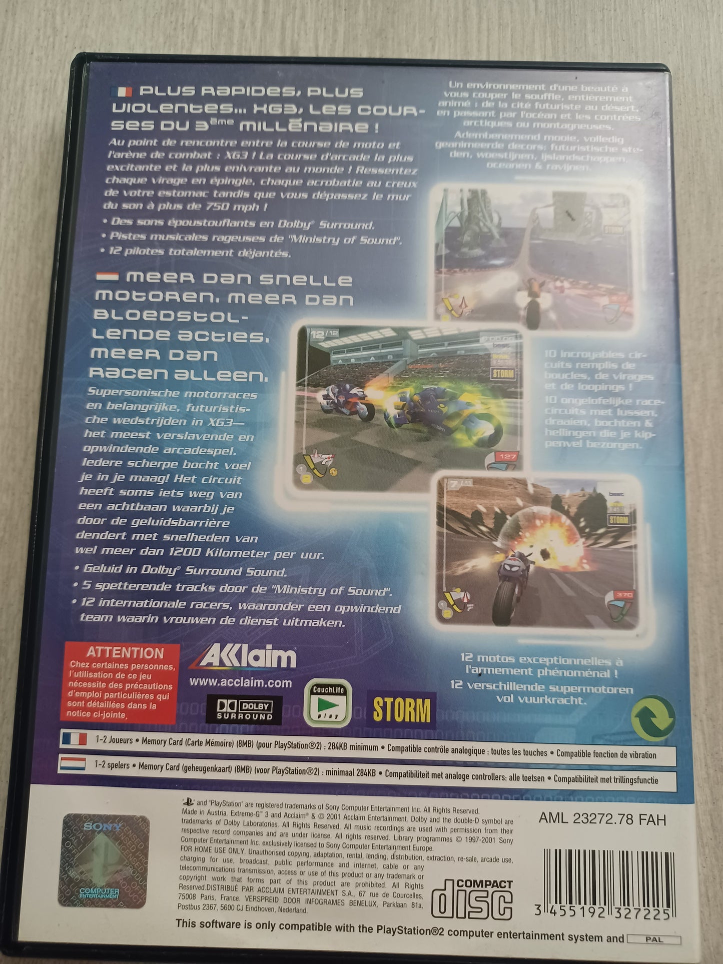 XG3 : Extreme-G Racing