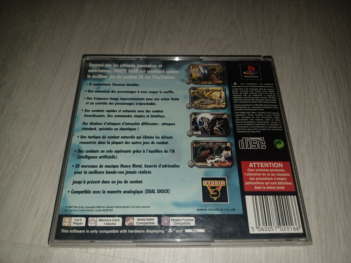 Guilty gear (Play it)