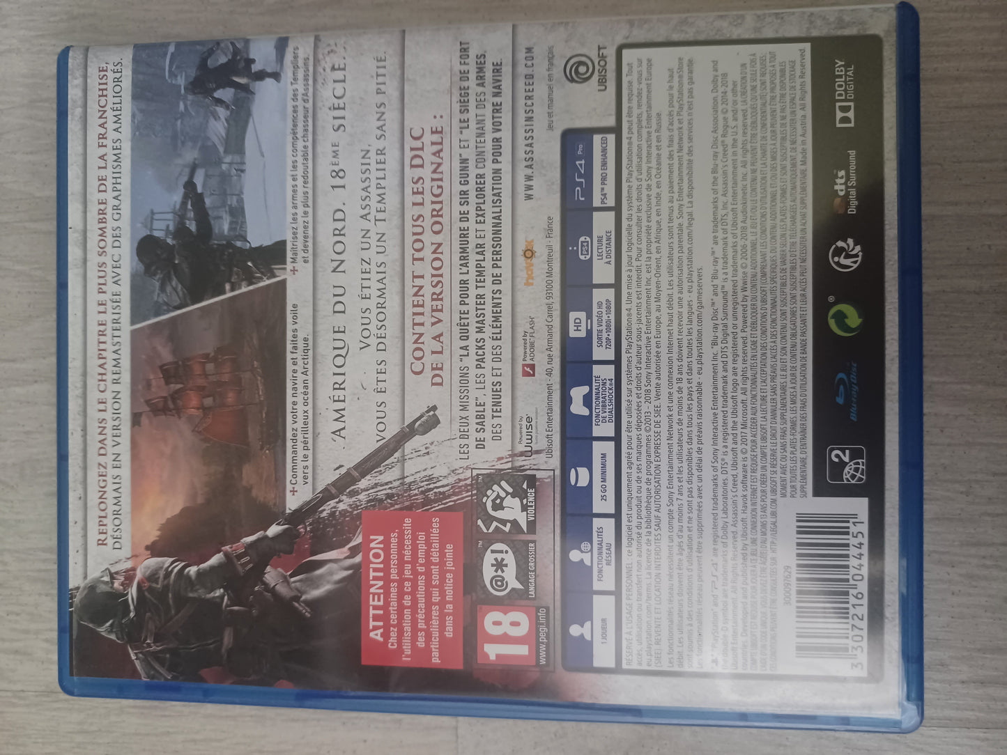 Assassin’s creed Rogue remastered