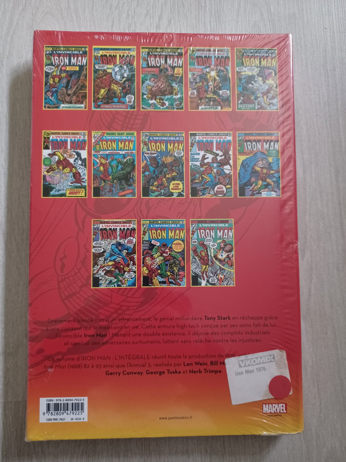 Iron man l'intégrale- 1976