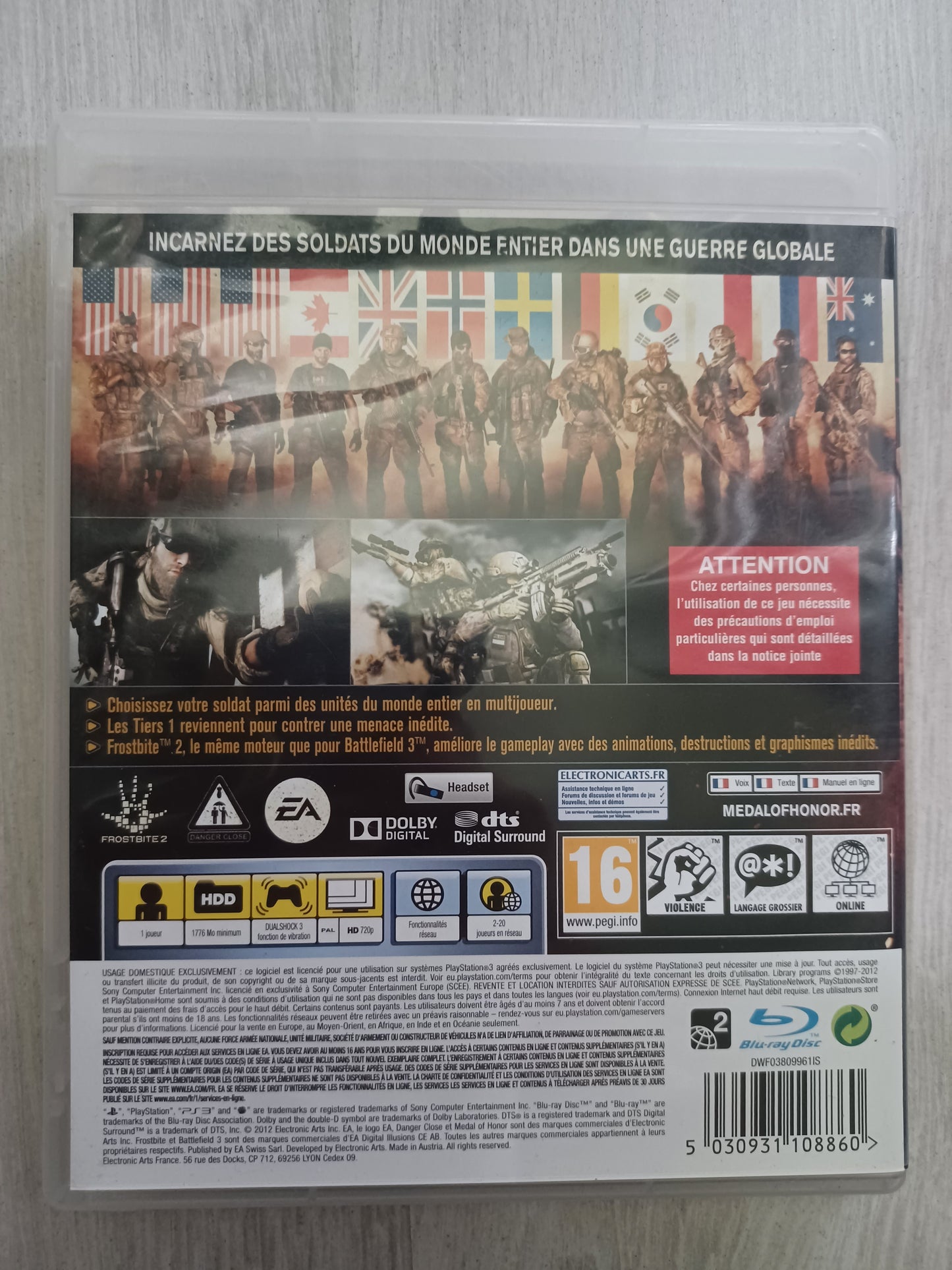 Medal of honor warfighter