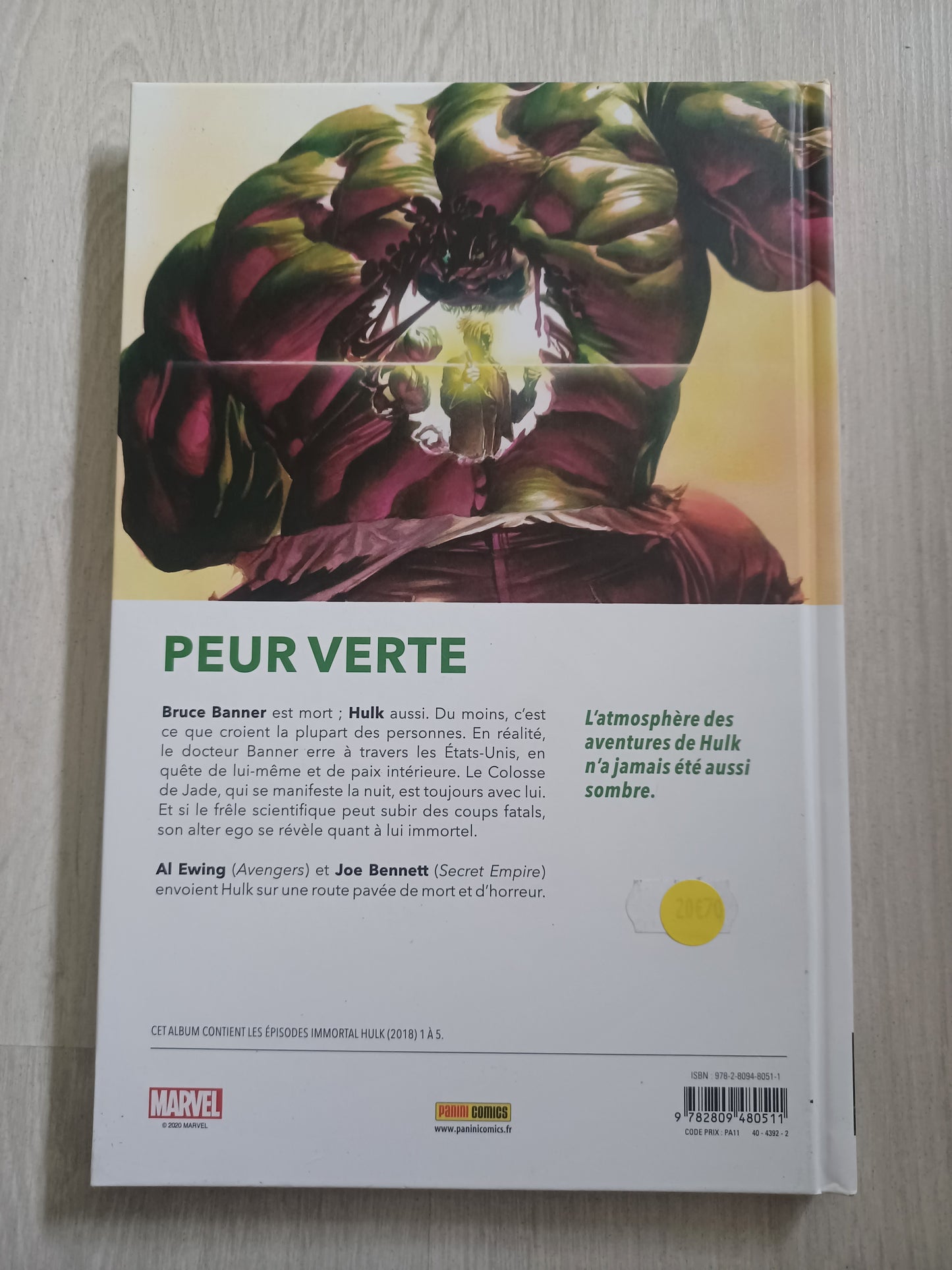 Immortal hulk - Ou est-il les deux ?
