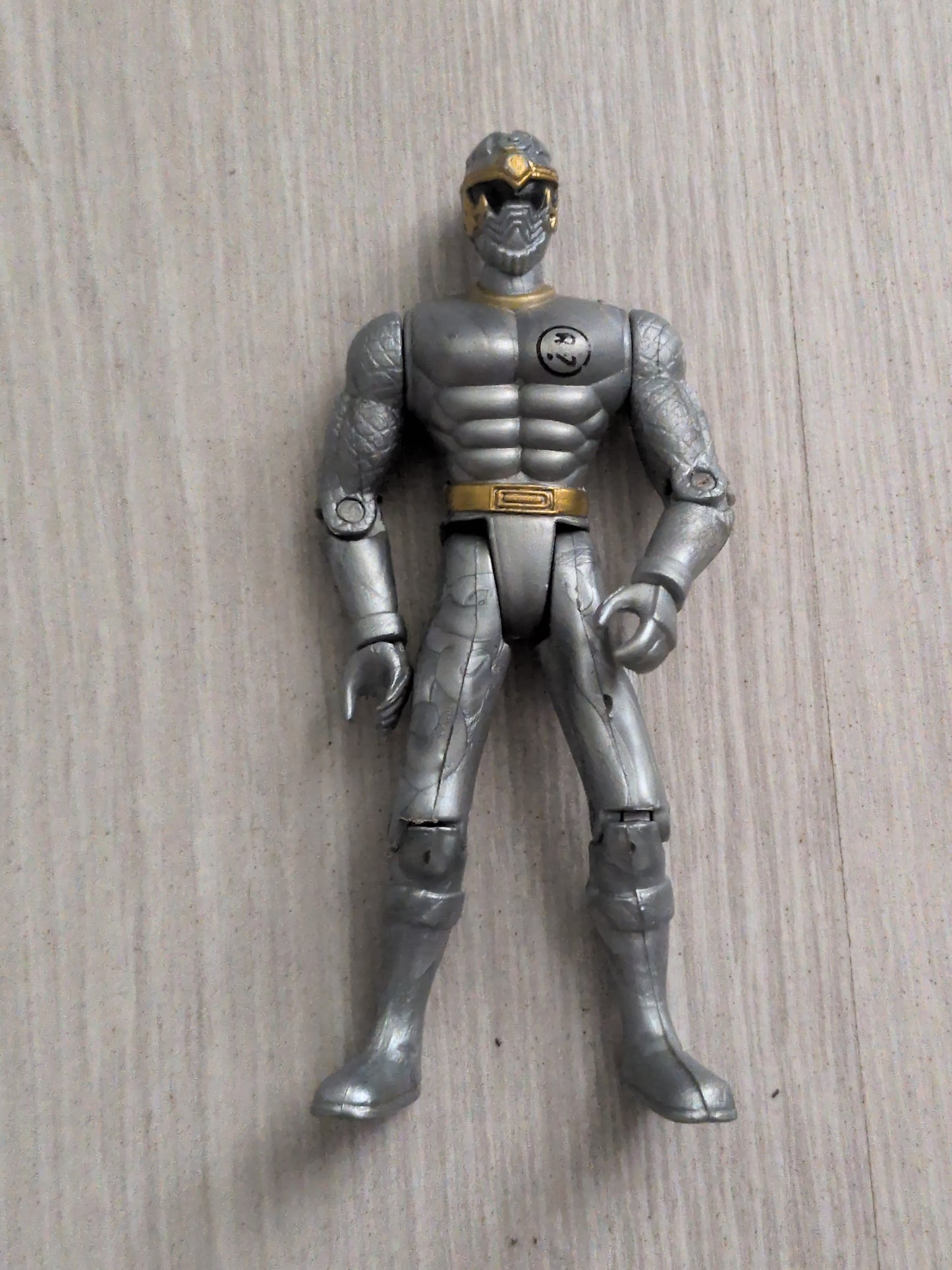 Figurine Power rangers (Silver)
