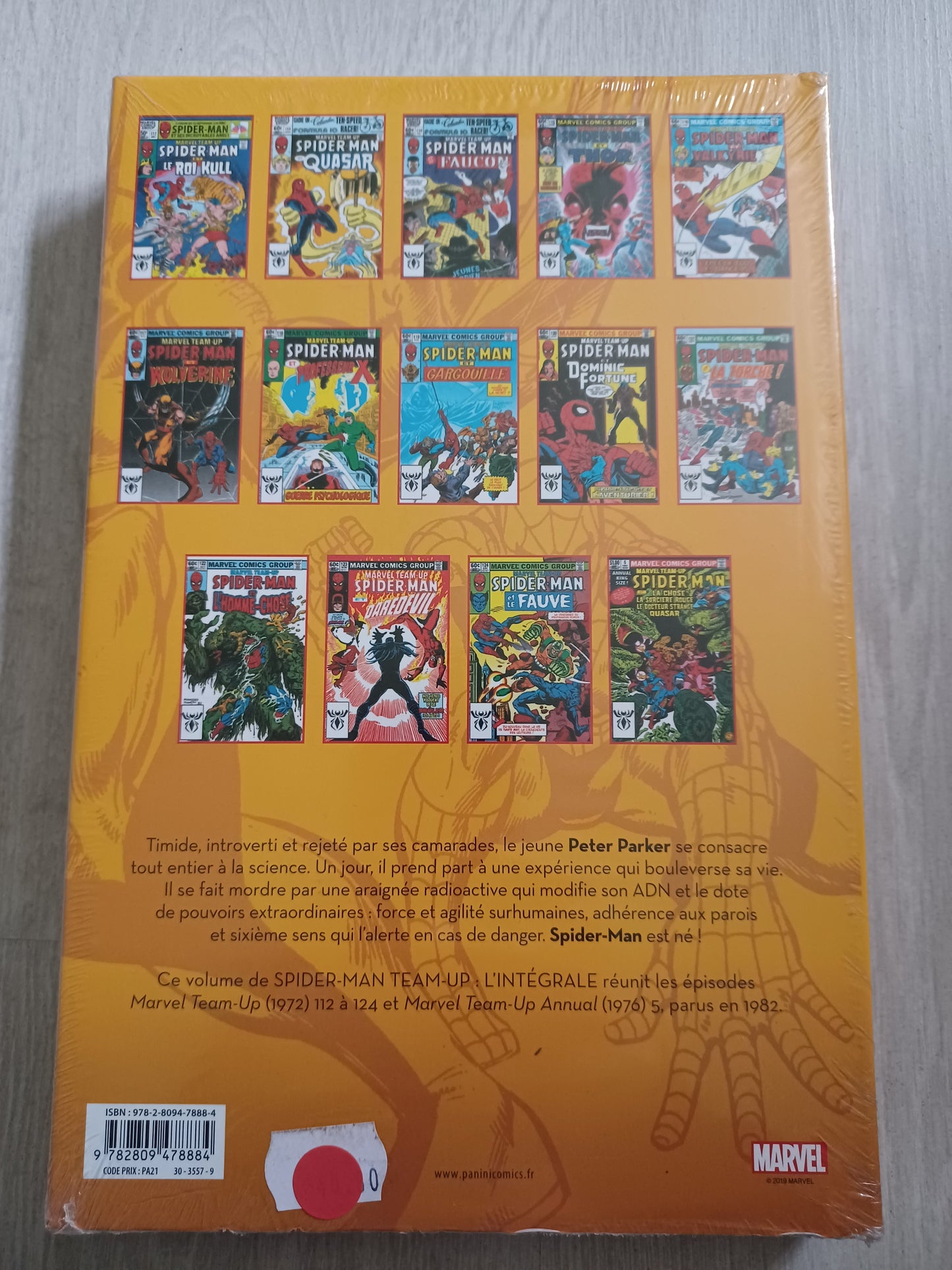 Spider-man team-up l'intégrale- 1982