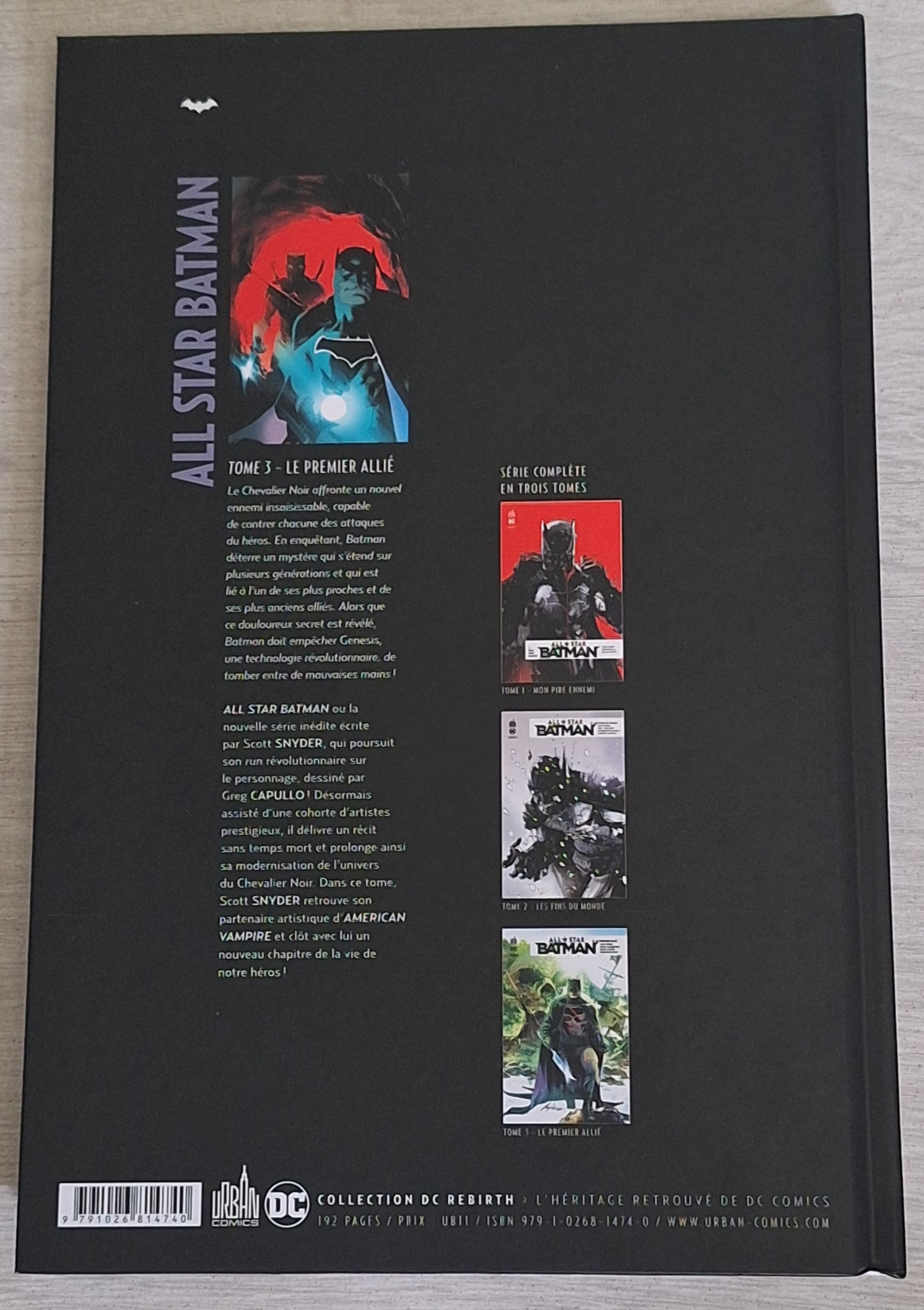 Batman All star - 3 Le premier allié