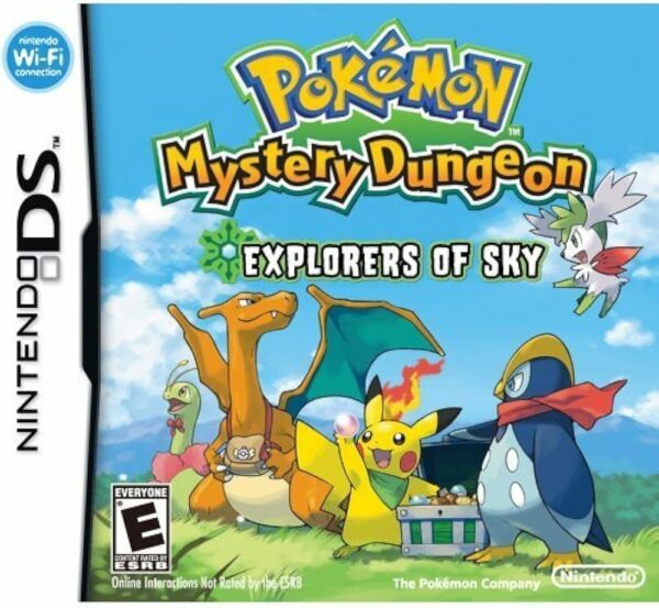 Pokemon mystery dungeon explorers of sky