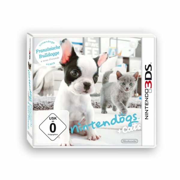 Nintendogs + cats bouledogue francais & ses nouveaux amis (nintendo select)