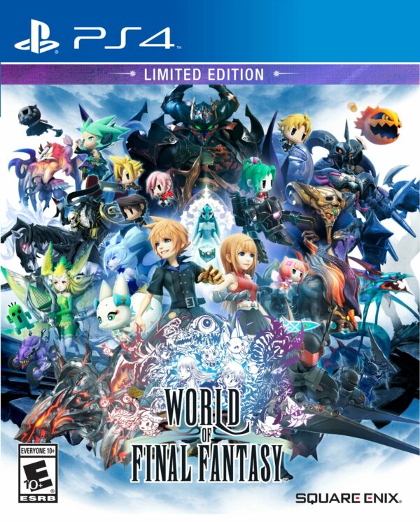 World of final fantasy limited edition art book