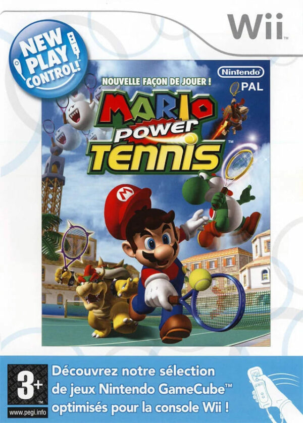 Nouvelle façon de jouer ! Mario power tennis