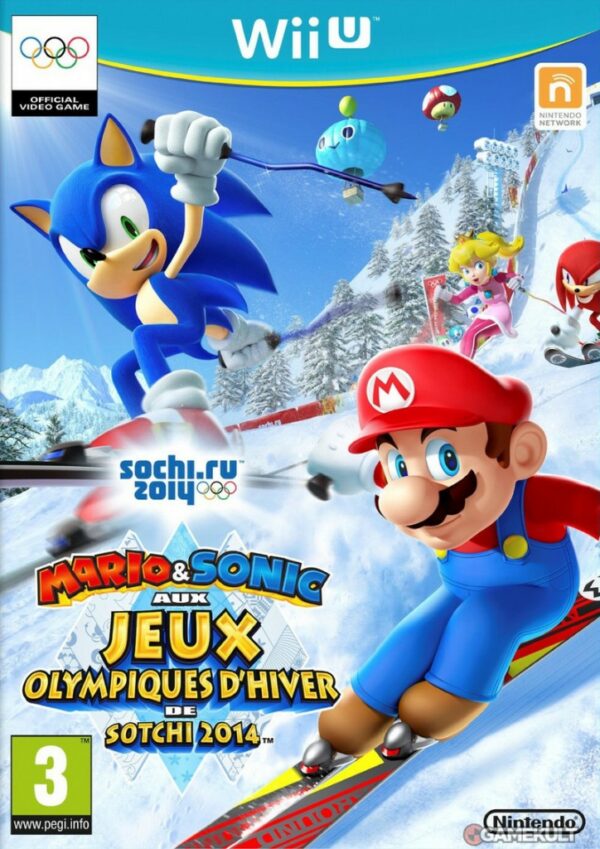 Mario & sonic aux jeux olympiques d’hiver de sotchi 2014